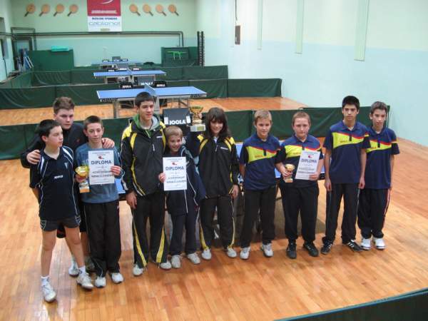 Ekipno prvenstvo Vojvodine 2011 - STK Spartak - II mesto