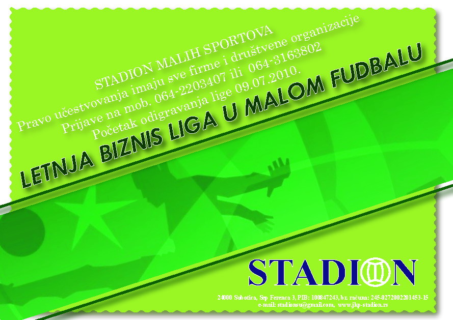 Letnja biznis liga u malom fudbalu